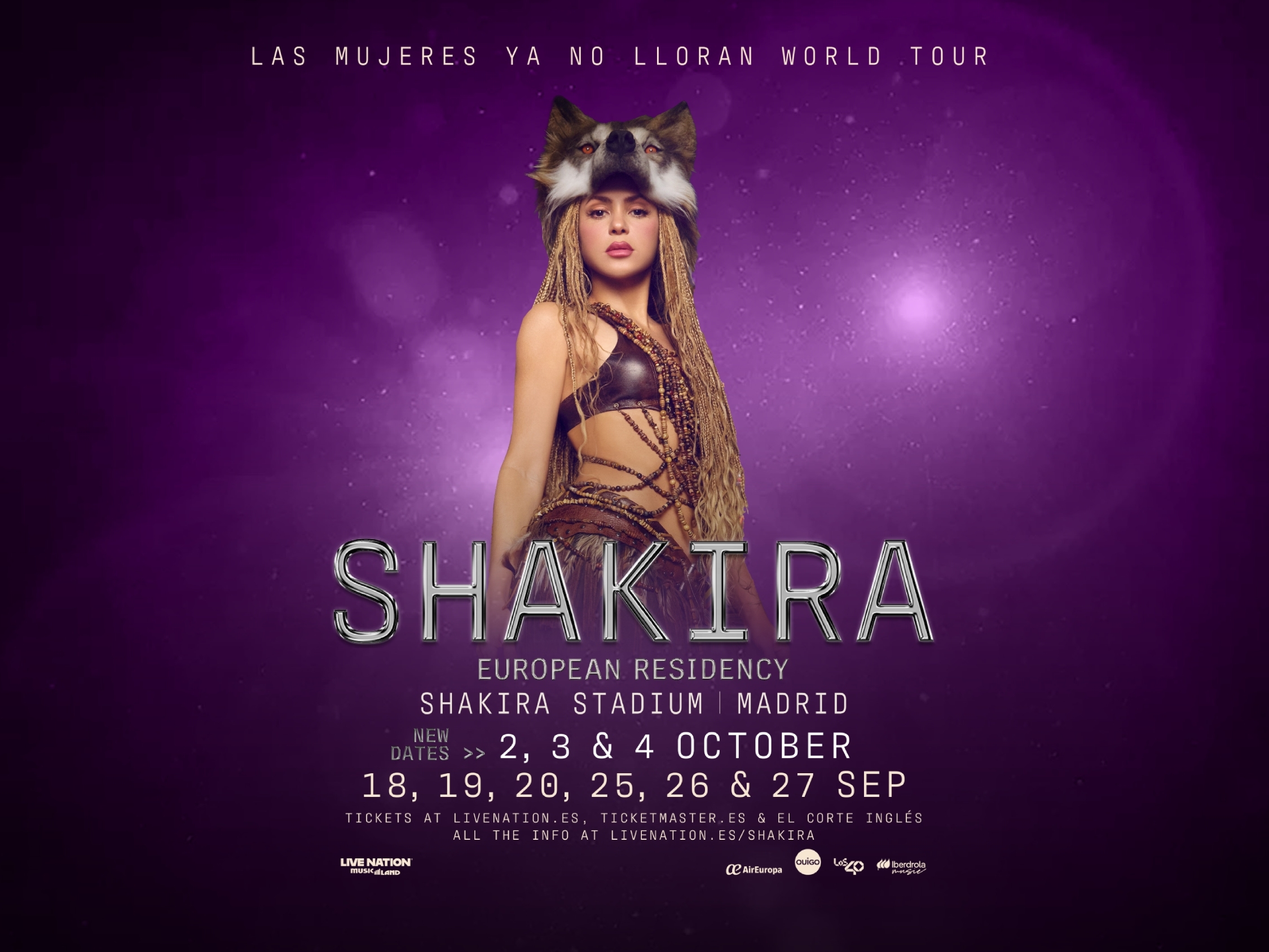 Shakira Madrid 4*  Hotel + Entradas