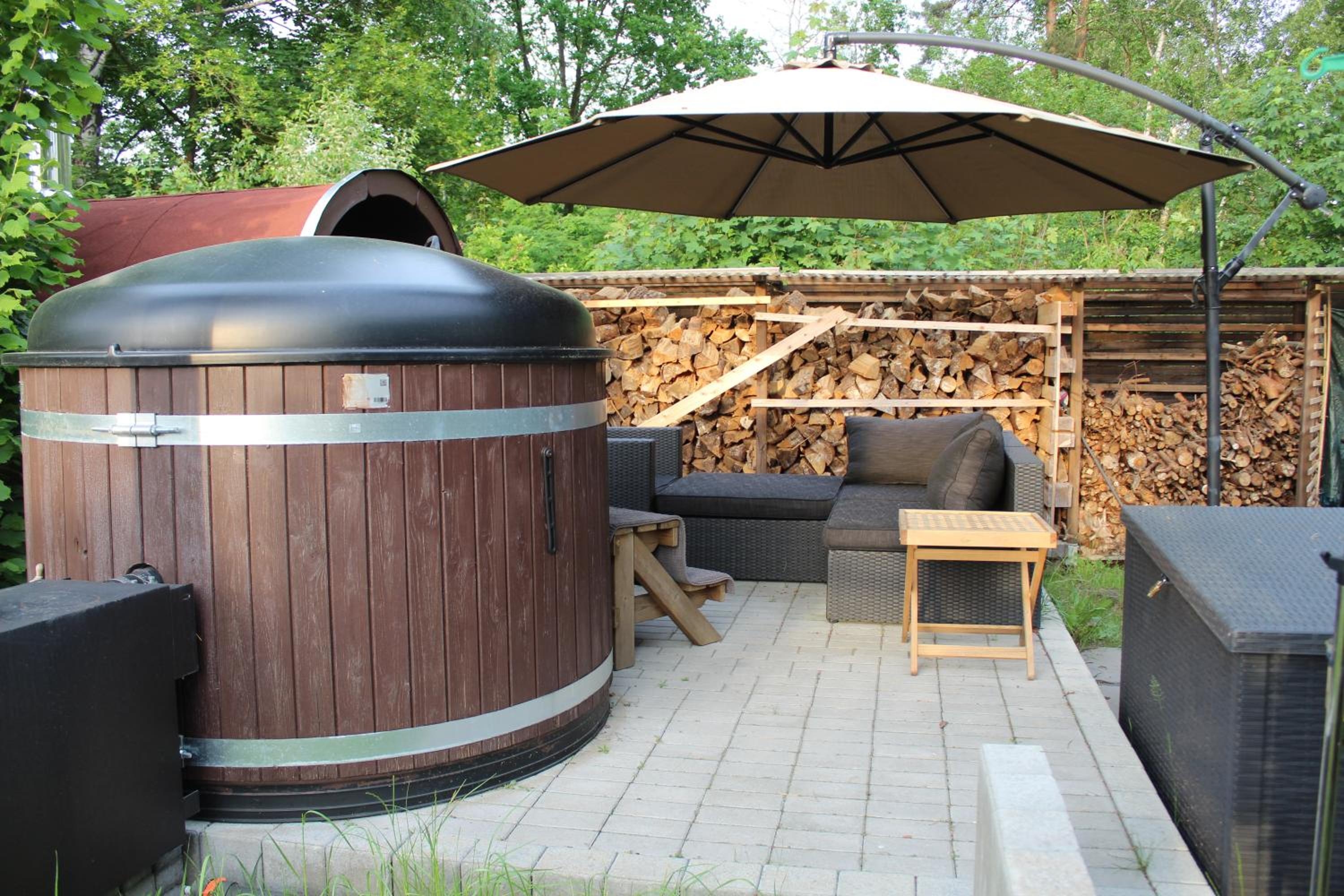 Foto de Sommerhausrelaxing für gestreßte Menschen