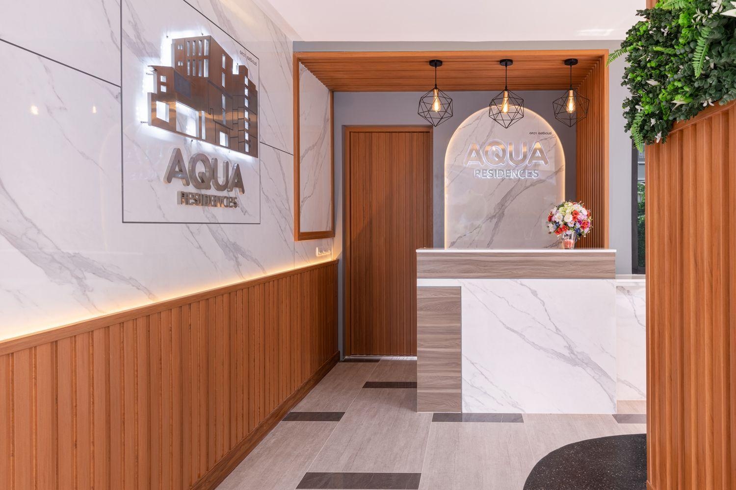 Foto de Aqua Residences อควา เรสซิเดนซ์ ห้องพักใหม่ให้เช่า ติดรถไฟฟ้าสถานีวุฒากาศ