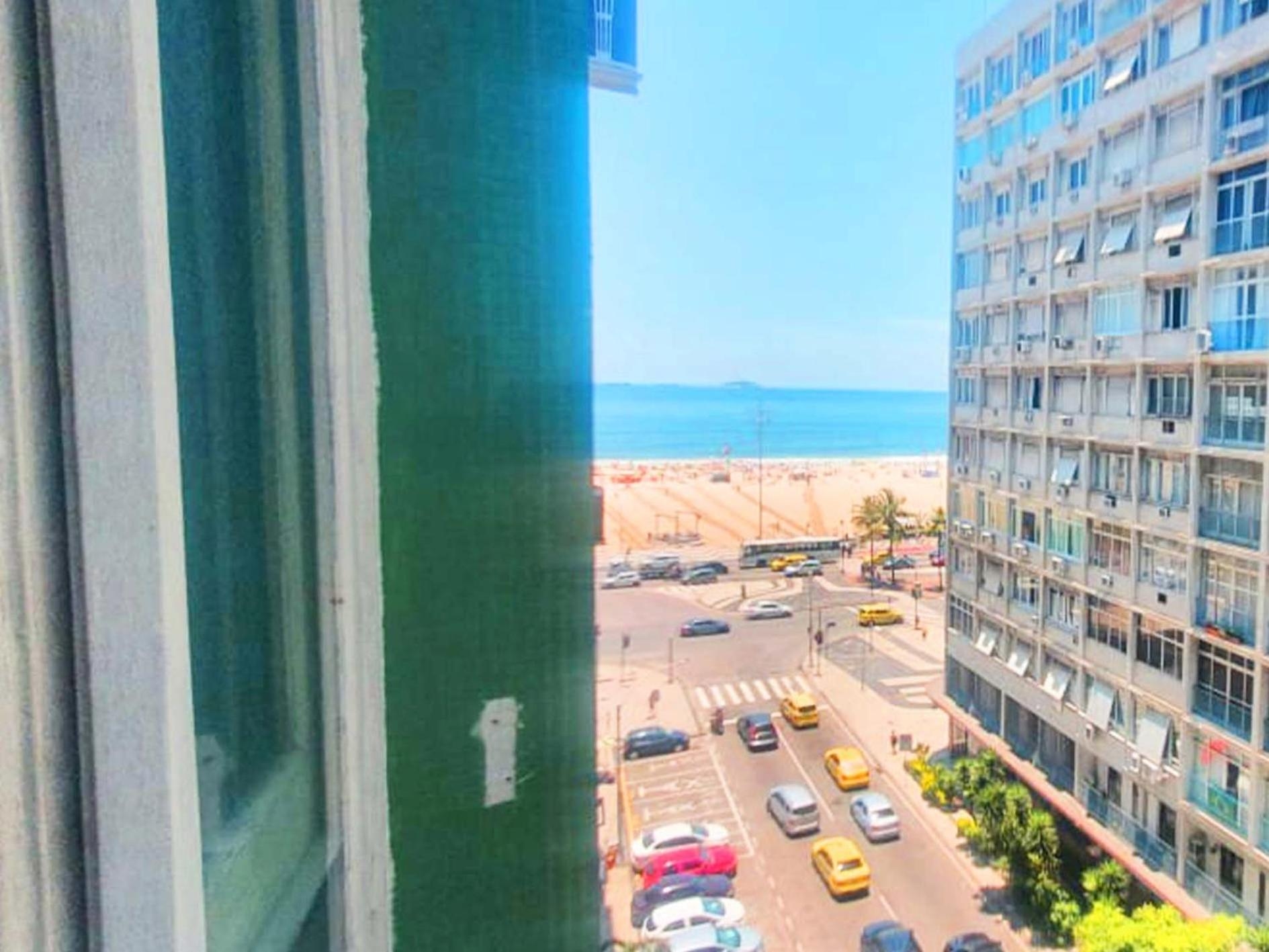 Foto de Apartamento Copacabana Vista Mar, quadra da praia.