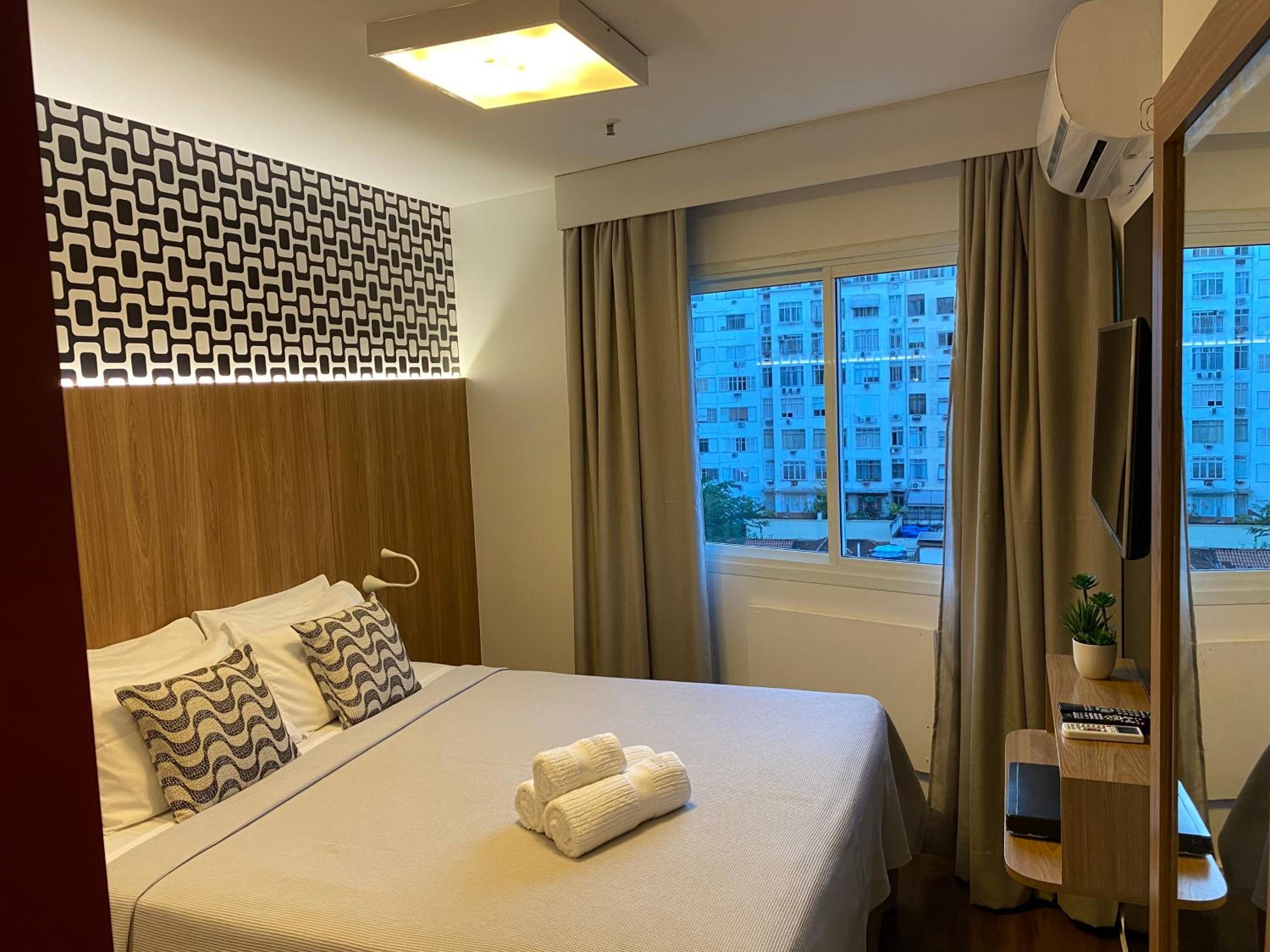 Foto de Flat Ipanema 2 Quadras da Praia - Estacionamento gratuito