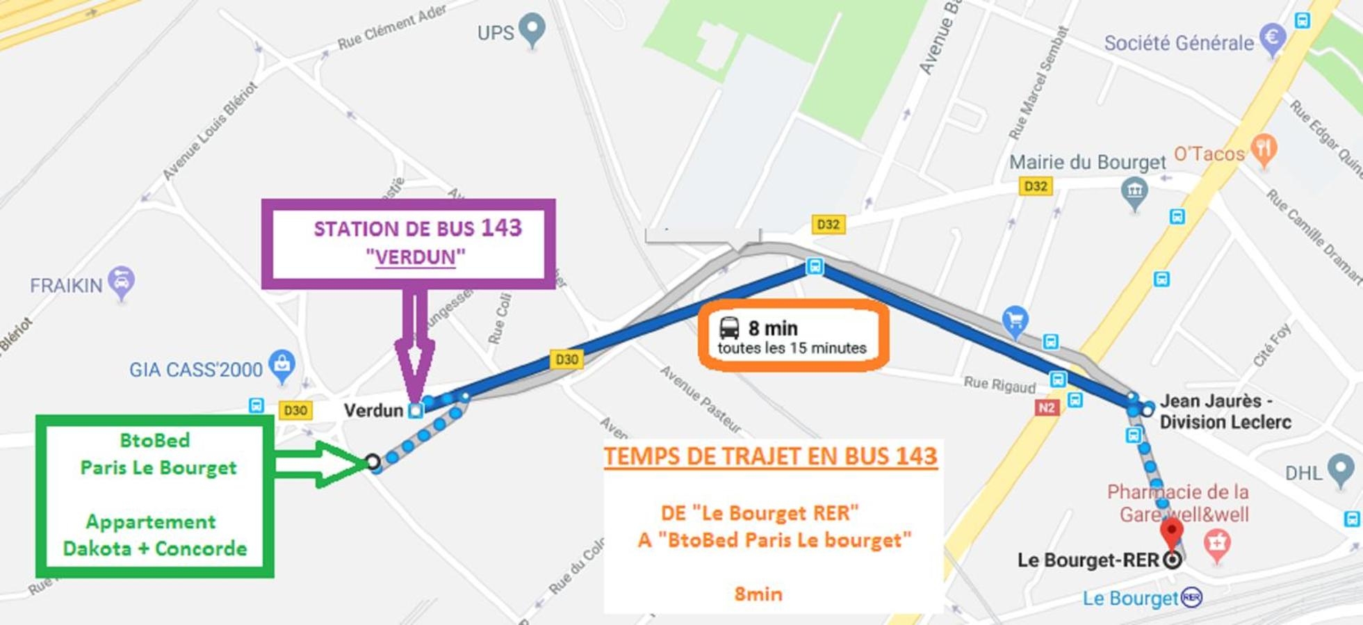 Foto de BtoBed - Paris Le Bourget