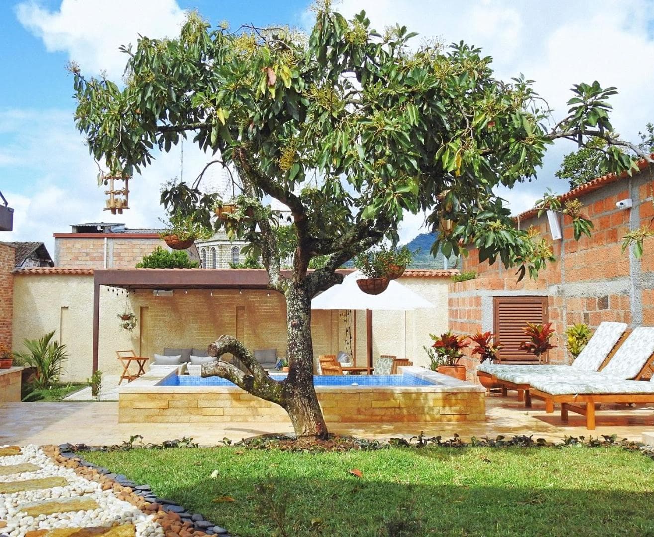 Foto de Casa Passiflora Hotel Boutique - Jardín
