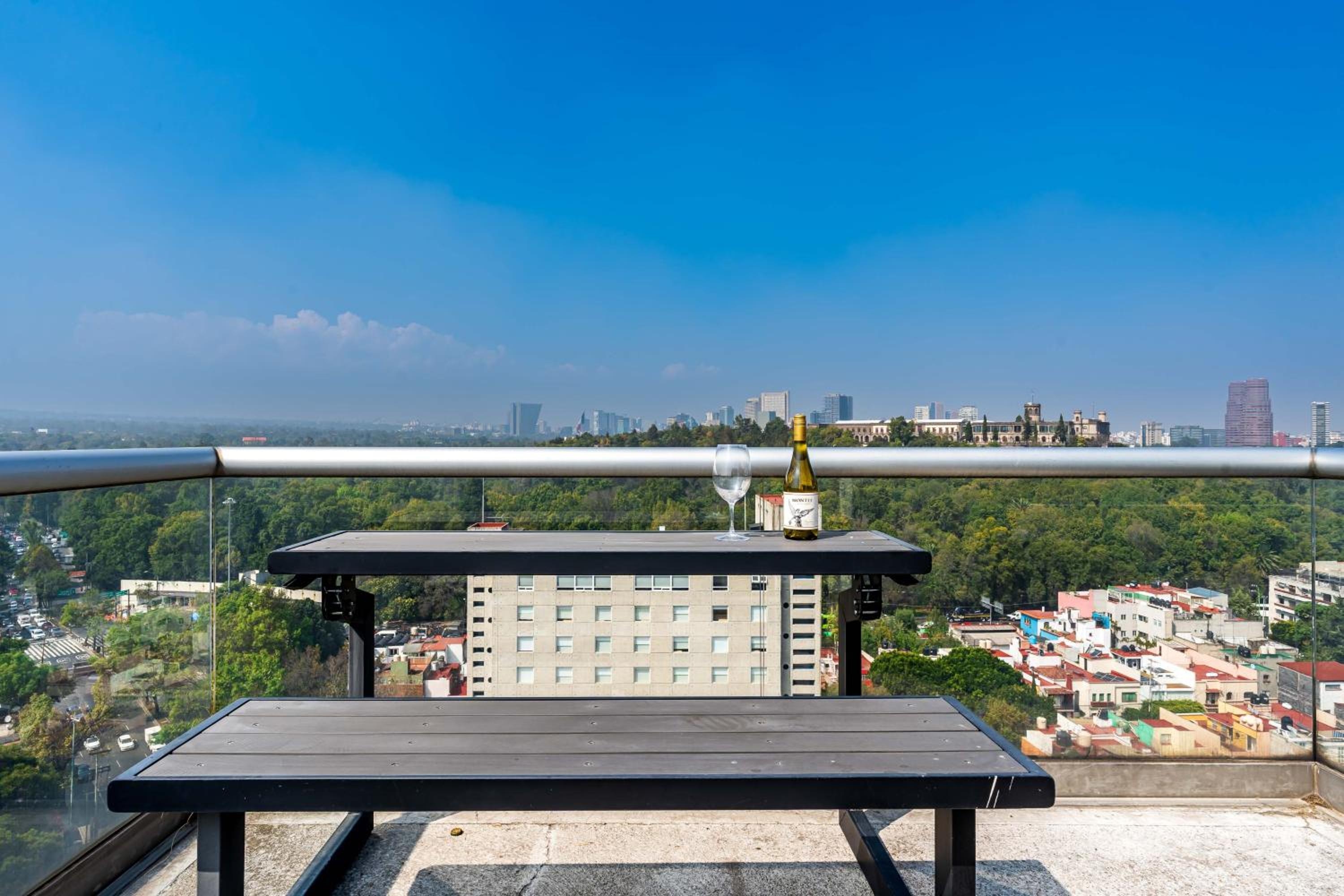 Foto de Departamento con las mejores vistas de la ciudad en Condesa - pool - gym - parking - AC