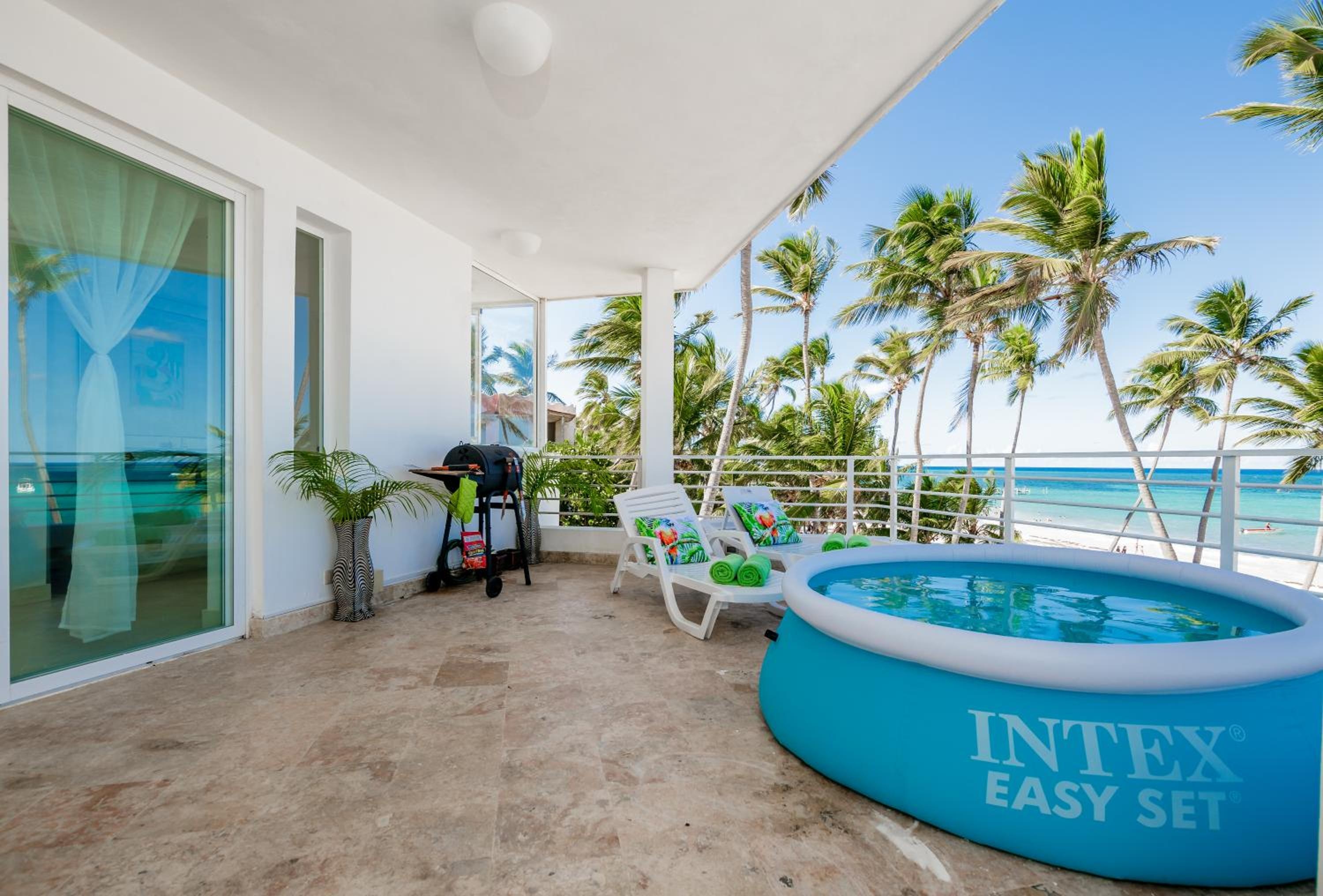 Foto de Beachfront Punta Cana Condo for Rent - Ocean View, Private Terrace, and BBQ
