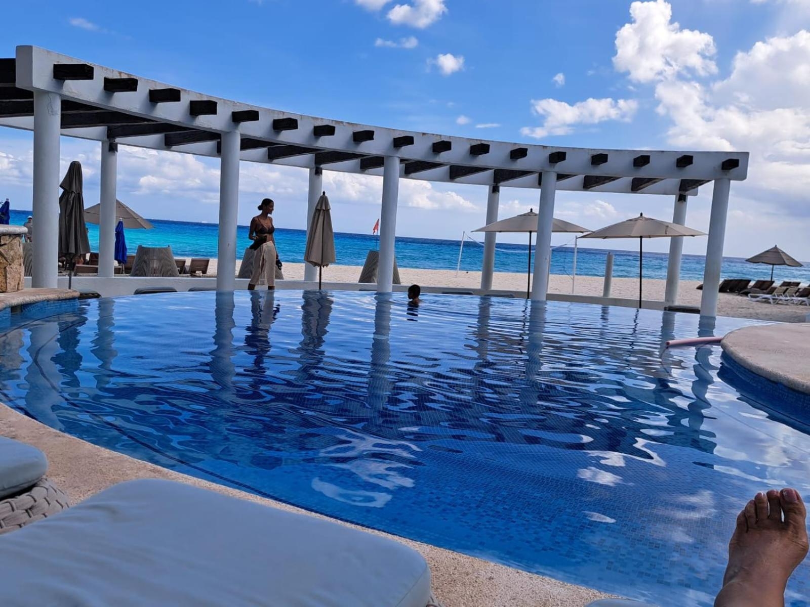 Foto de SUNSET FISHERMEN BEACH & SPA RESORT-Optional All Inclusive- 3 UNITS CHOICE-ROOM - 344A Ocean view with terrace- ROOM 344B No terrace, View from window to p